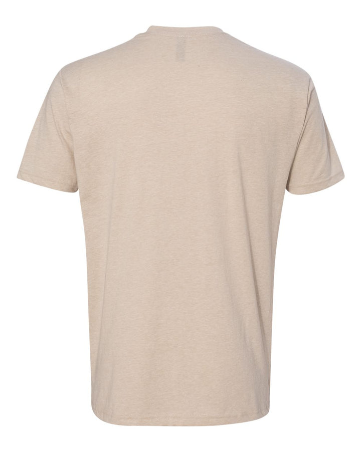 Back View of Cream MSU Beaumont Tower Shirt on white background