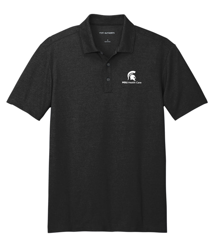 MSU Health Team - Black Embroidered Unisex Polo