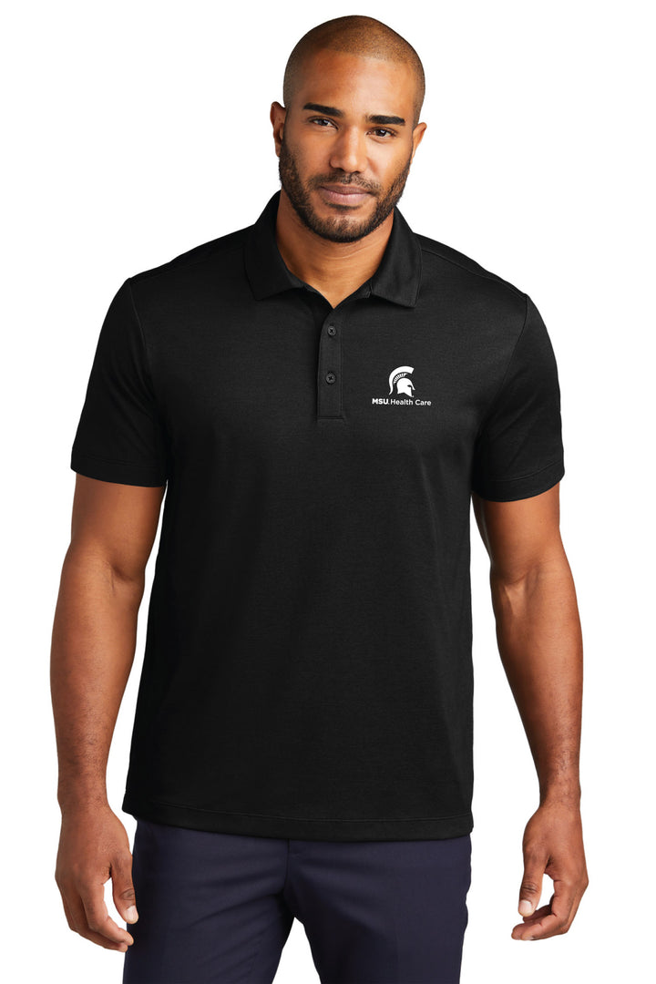 MSU Health Team - Black Embroidered Unisex Polo