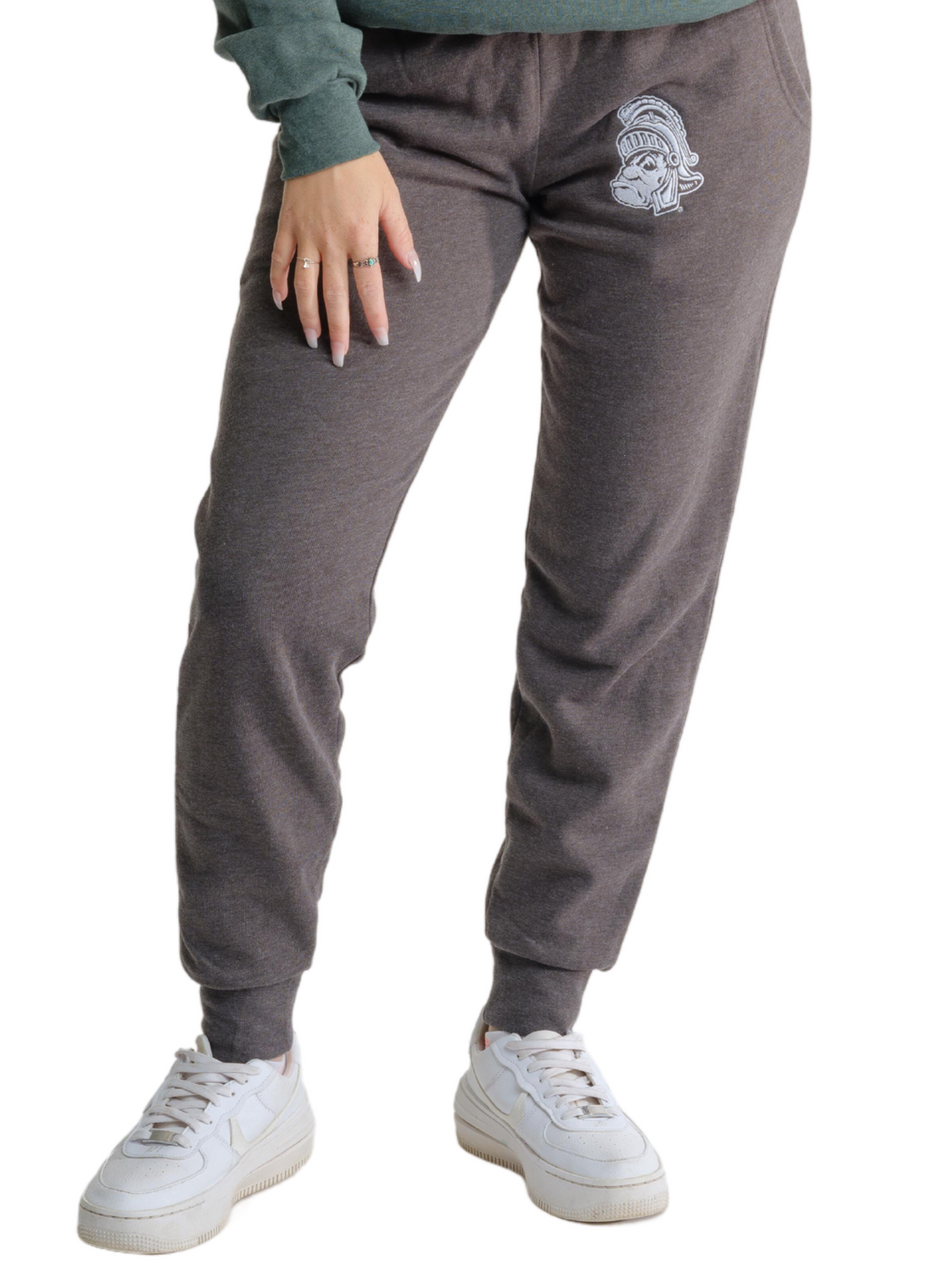 MSU Michigan State Spartans Gruff Sparty Womens Jogging pants sweatpants Joggers