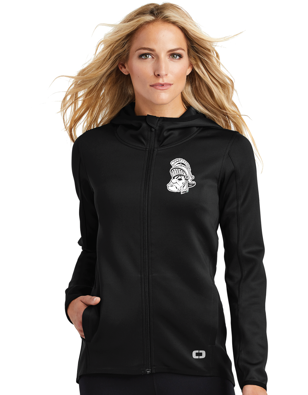 Women's Michigan State Hoodie with Gruff Sparty Logo