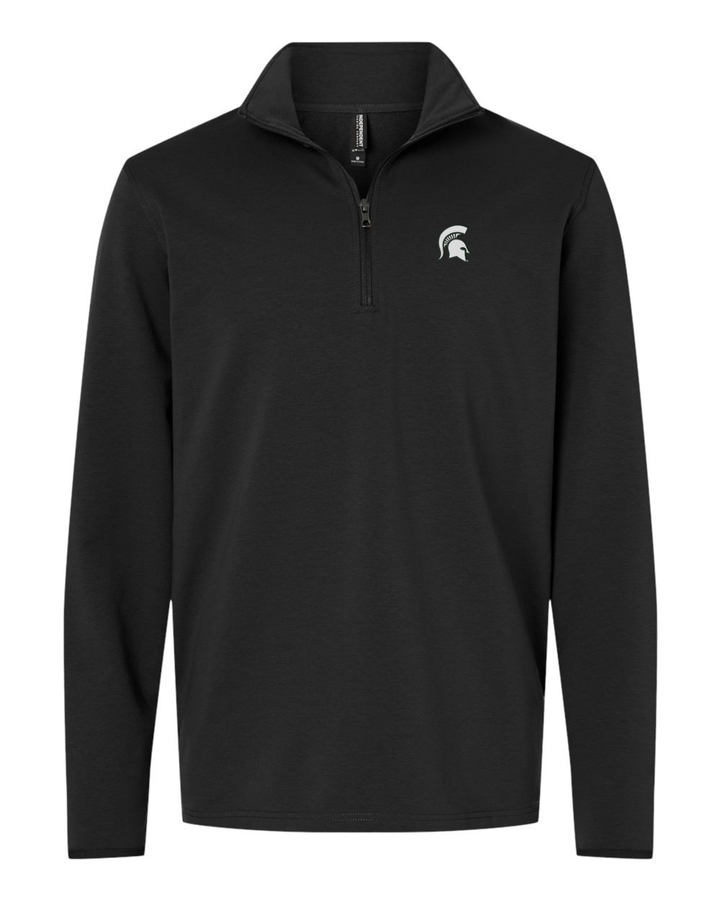 Michigan State Spartan Helmet Perform Quarter Zip (3 Color Options)