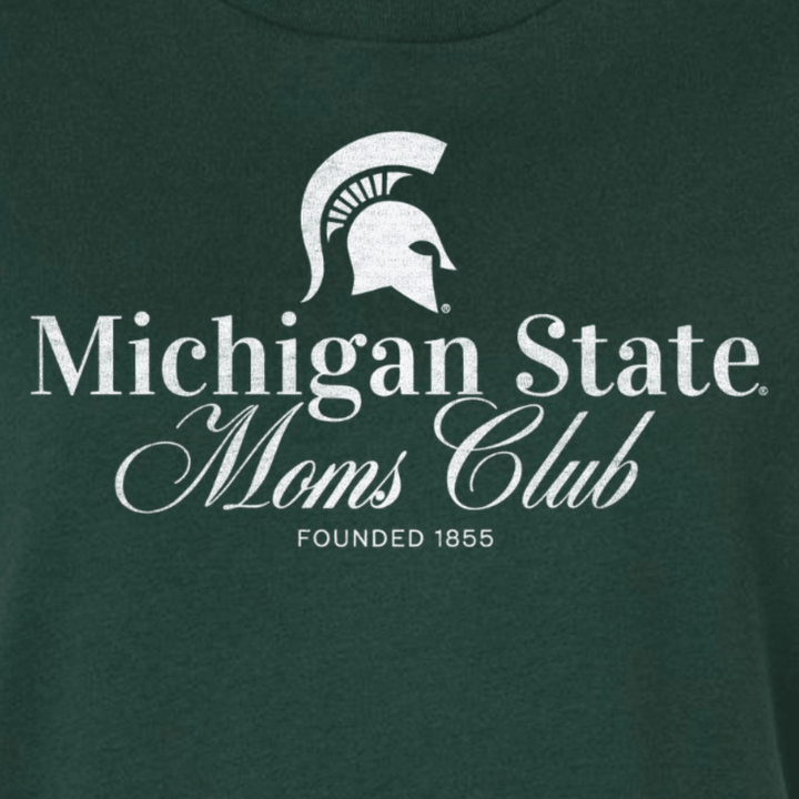 Michigan State Moms Club Script T-shirt