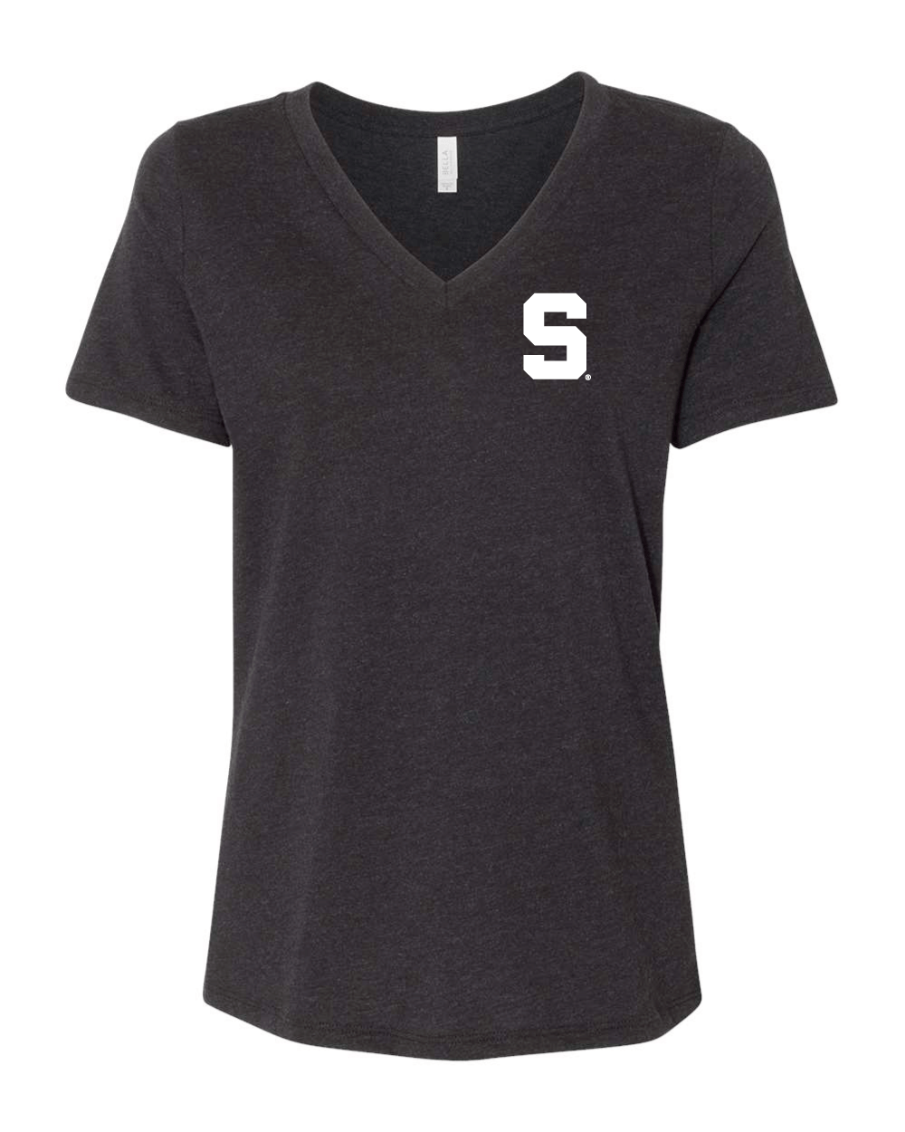 Michigan State Women's Charcoal V Neck