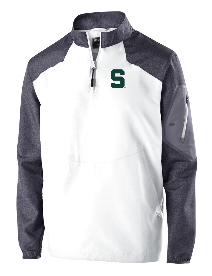 Michigan State Block S Raider Jacket Quarter Zip