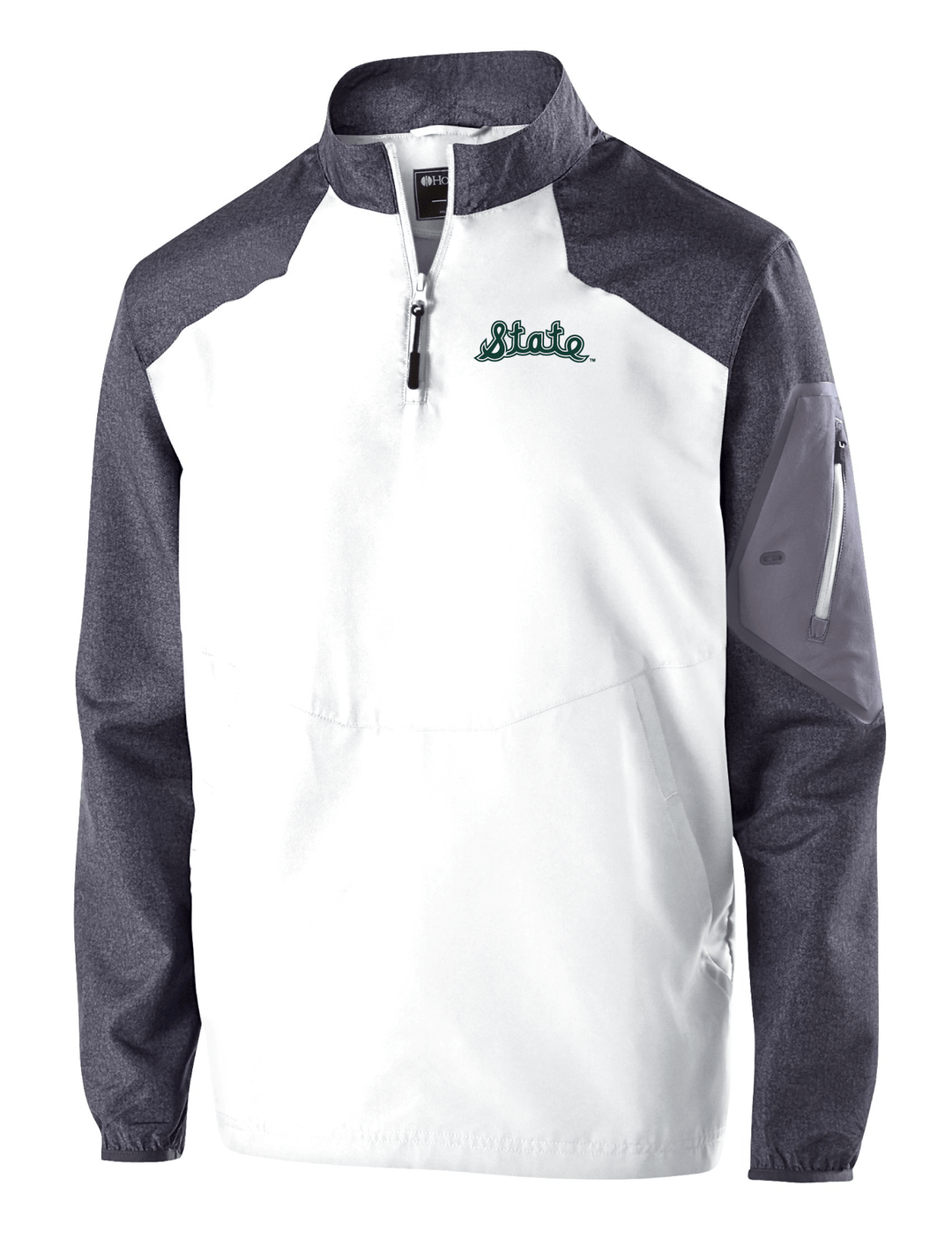 Vintage MSU Cursive State Raider Jacket from Nudge Printing