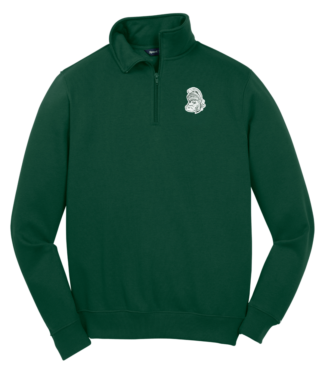 Michigan State Gruff Sparty Green Quarter Zip – Nudge Printing Michigan State Gruff Sparty Green Quarter Zip – Nudge Printing