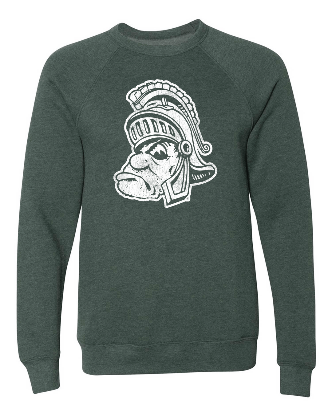 MSU Green Gruff Sparty Crewneck Sweatshirt