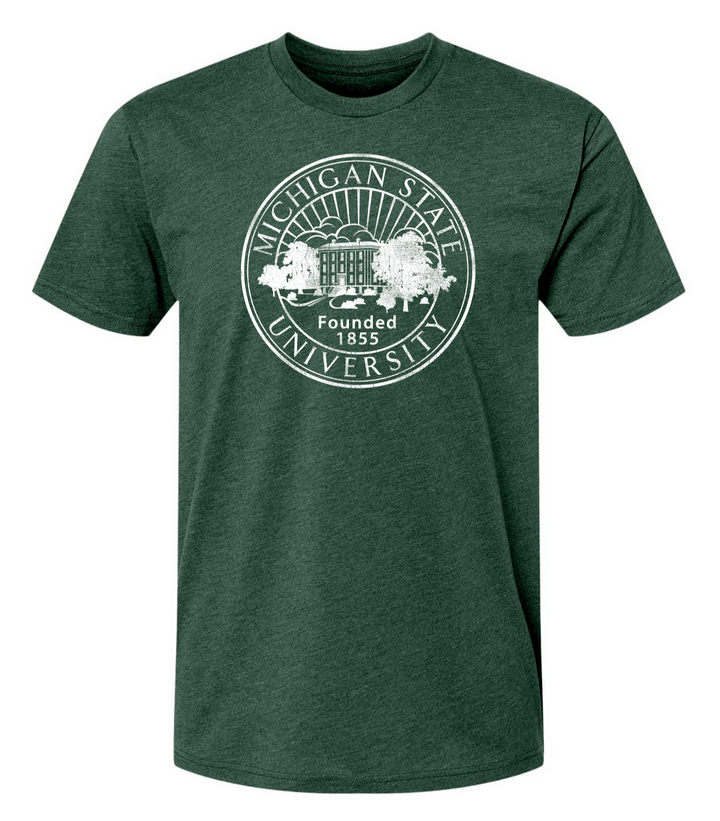 Michigan State Official Seal Green T-Shirt
