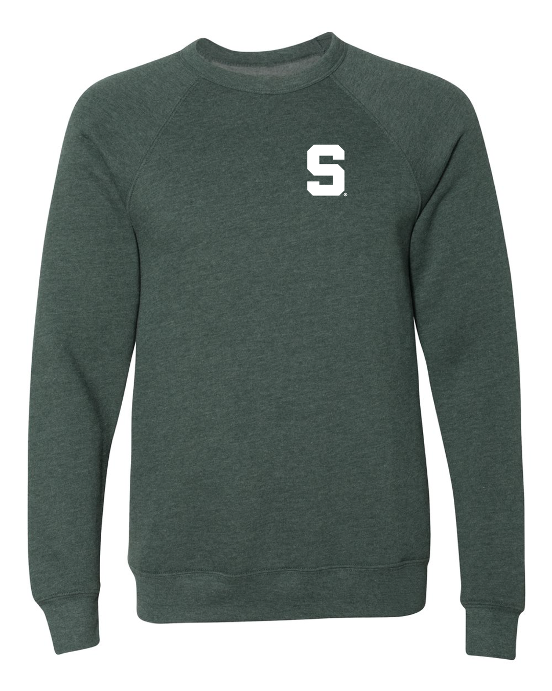 MSU Block S Crewneck Sweatshirt from Nudge Printing