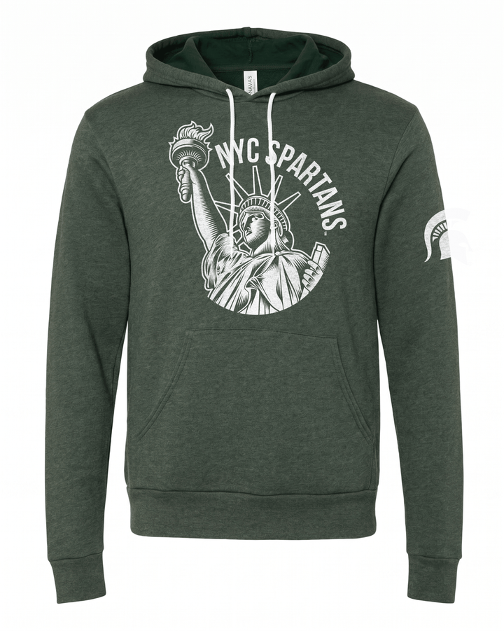 MSU NYC Spartans Statue of Liberty Hoodie