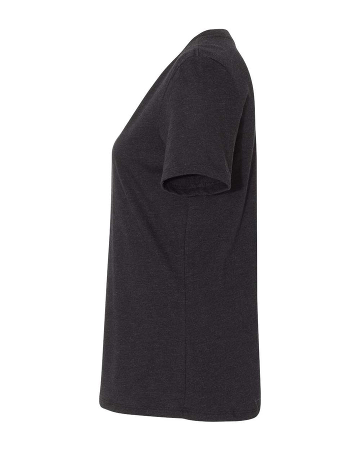 Michigan State Women's Heather Black V Neck
