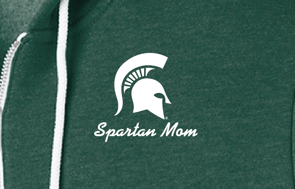 Spartan Mom Close Up Hoodie