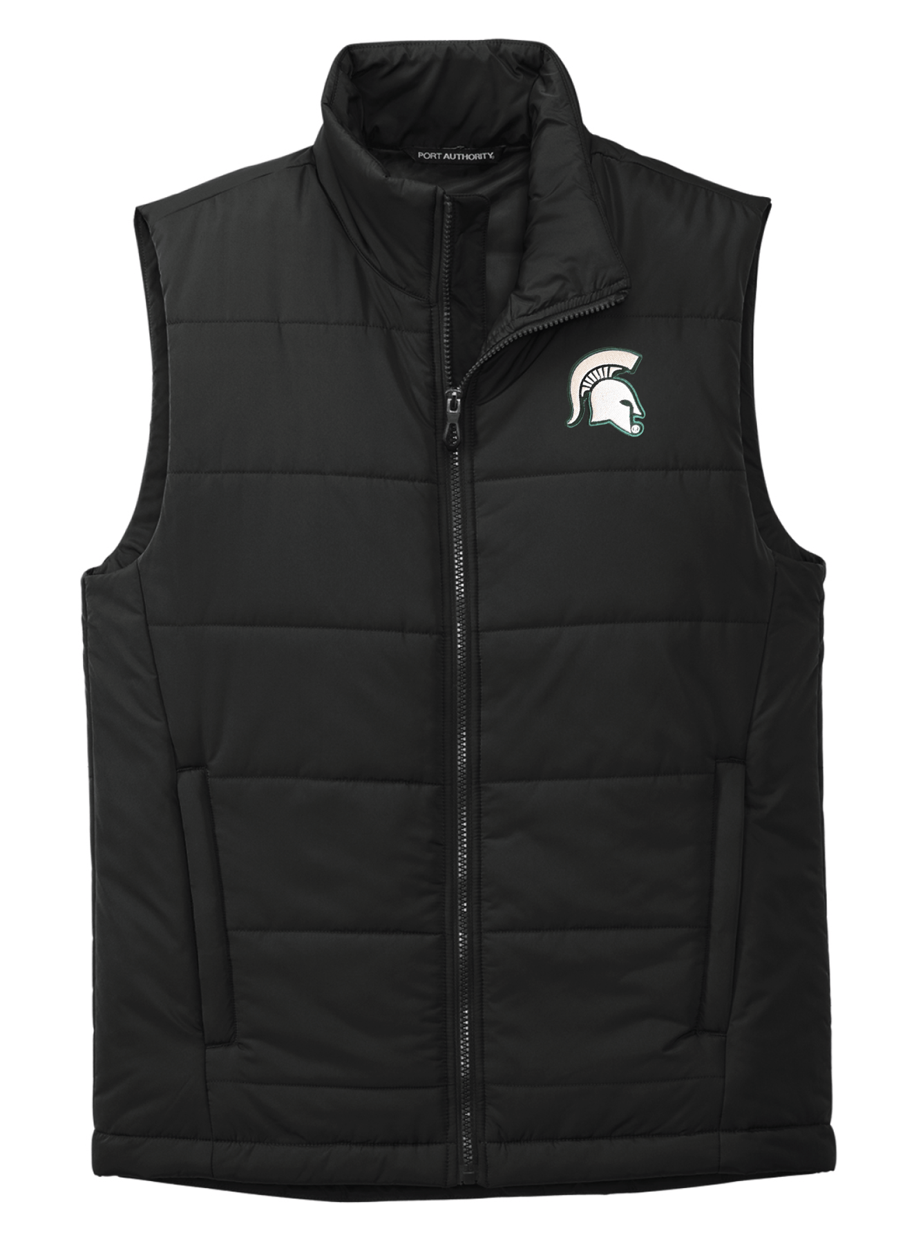 Michigan State Spartans Black Puffer Vest – Nudge Printing