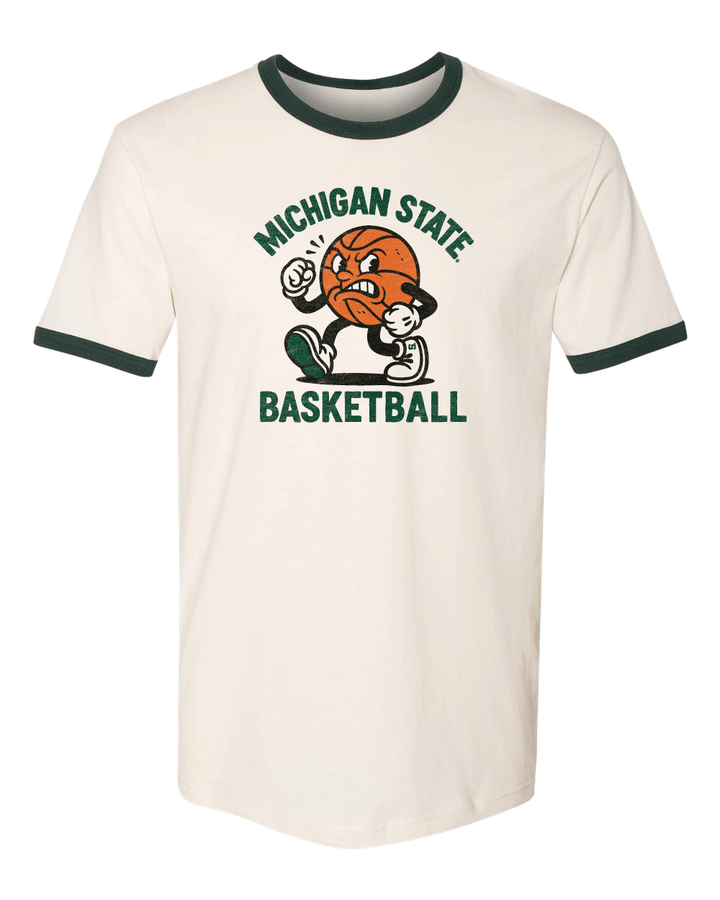 Michigan State Mr. Basketball Ringer Shirt