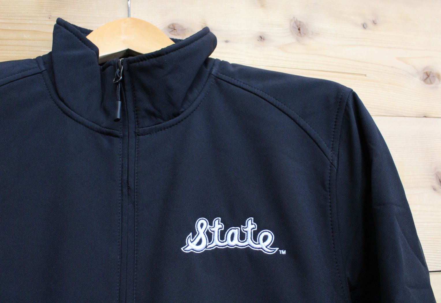 MSU Bomber Jacket from Nudge Printing with State Scipt