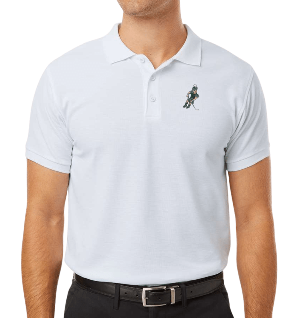 Michigan State Spartans AllPro Polo - White