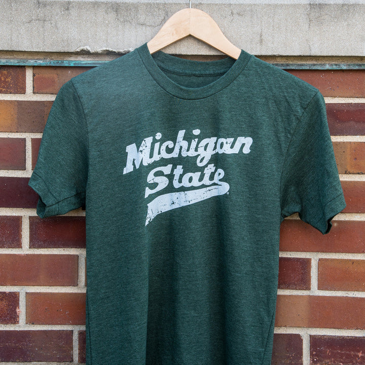 Premium Michigan State Hockey T Shirt from Nudge Printing