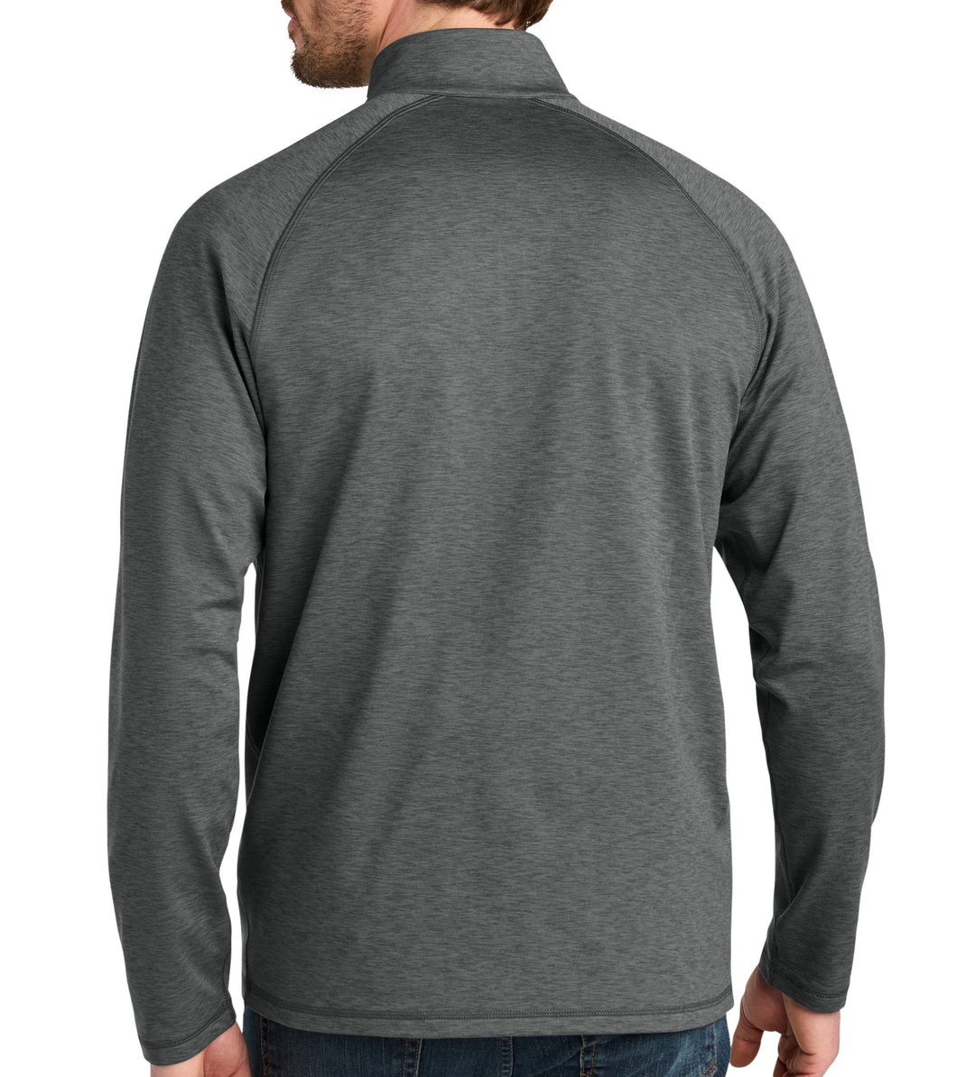 Grey Michigan State University DC Spartans Back View on Model with white background