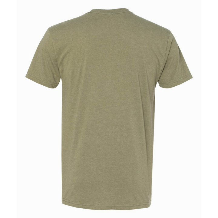 Vintage Michigan State Color Gruff Sparty Military Green T-Shirt