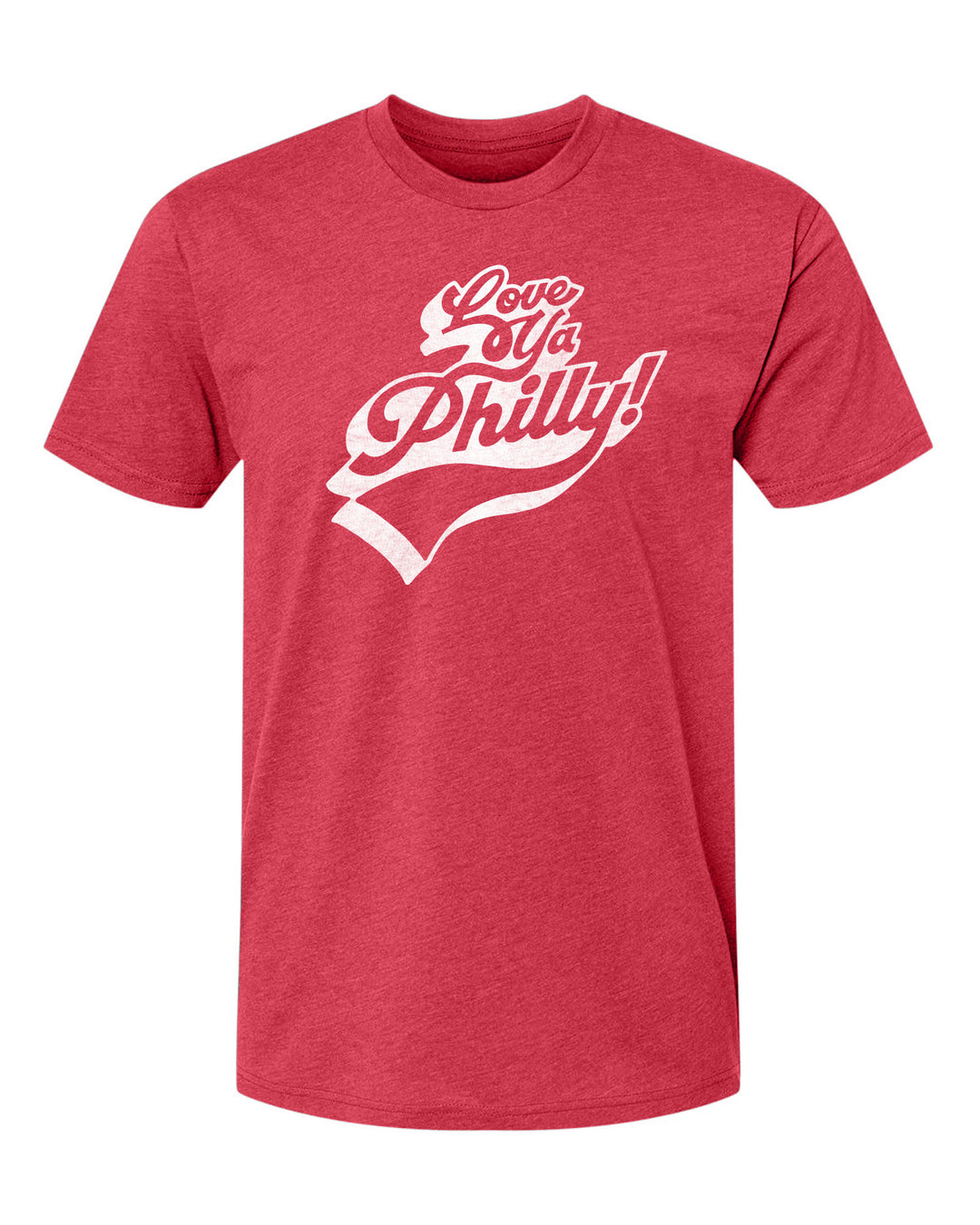 Nifty 50 | Philadelphia Pennsylvania "Love ya Philly" Red Shirt