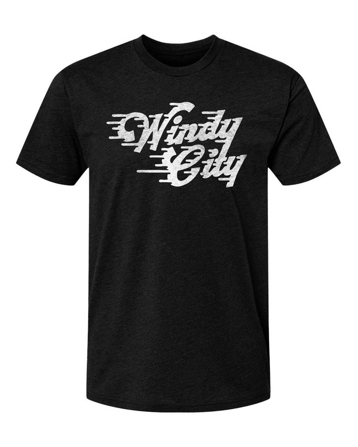 Nifty 50 | Chicago Illinois Windy City Black Shirt