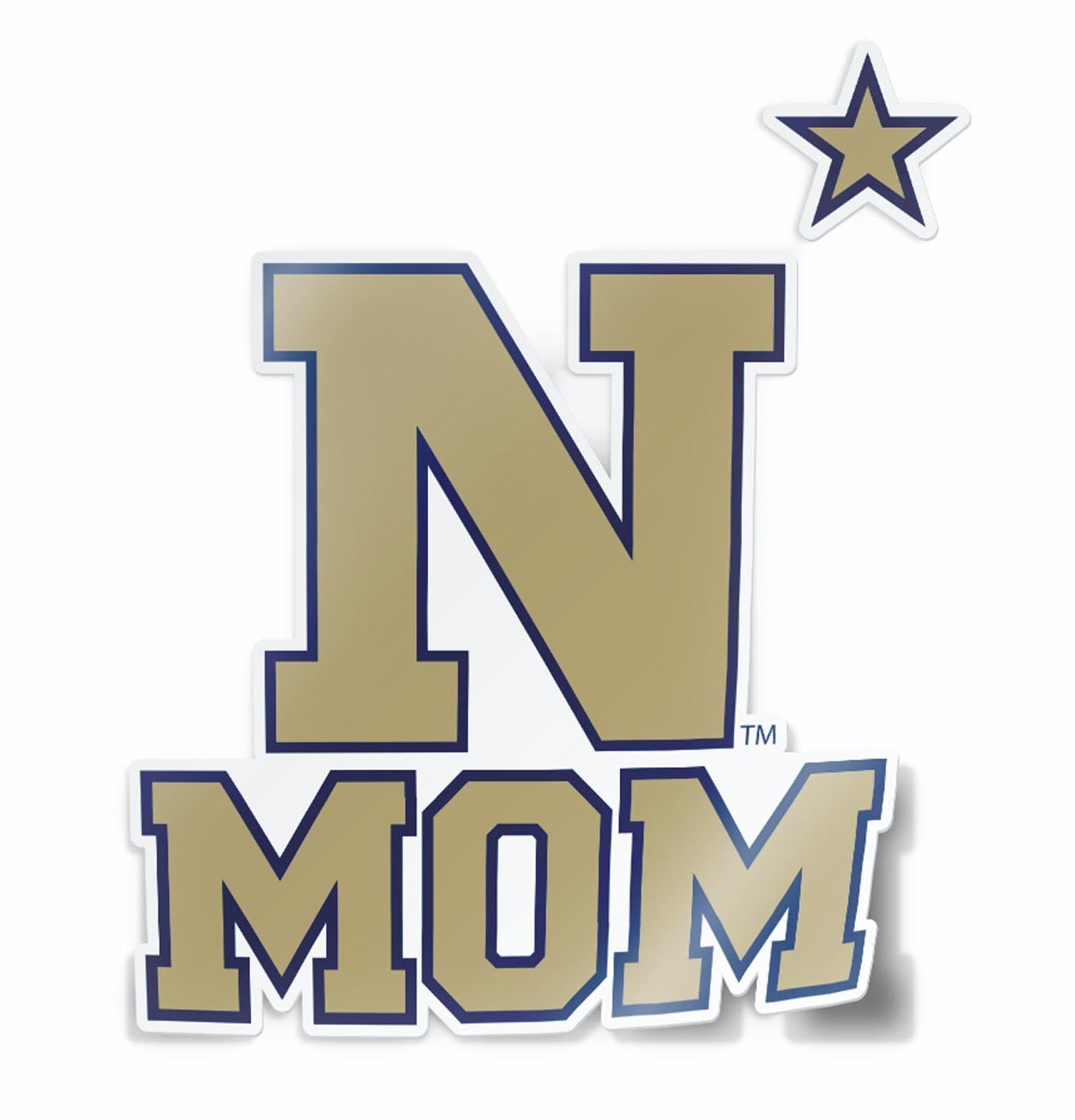 US NAVY Mom Car Sticker | Made in the USA – Nudge Printing
