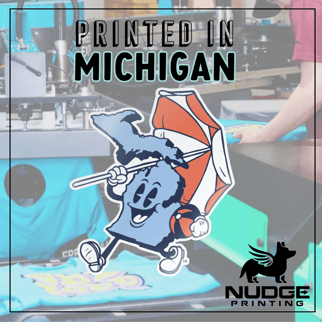 Printed in Michigan Graphic from Nudge Printing