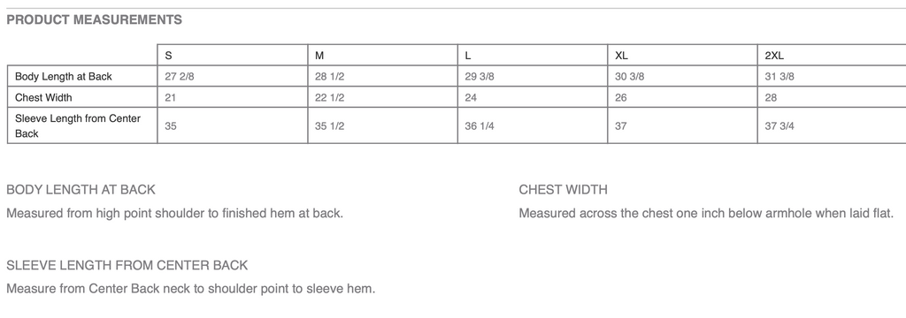 North face t shirt size chart clearance