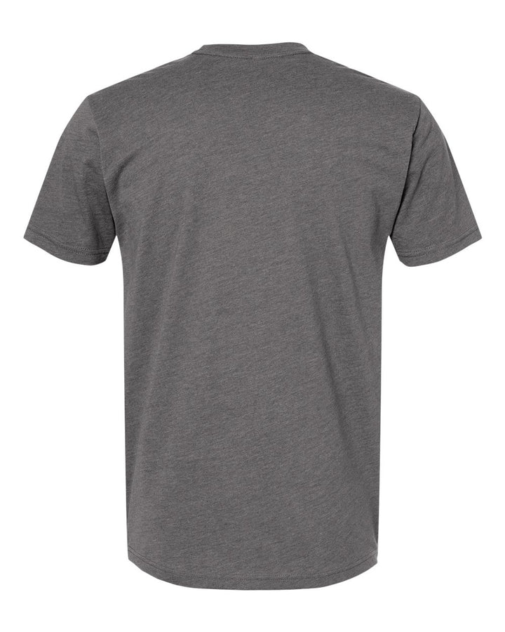 Back side of Nudge Printing heavy metal t-shirt