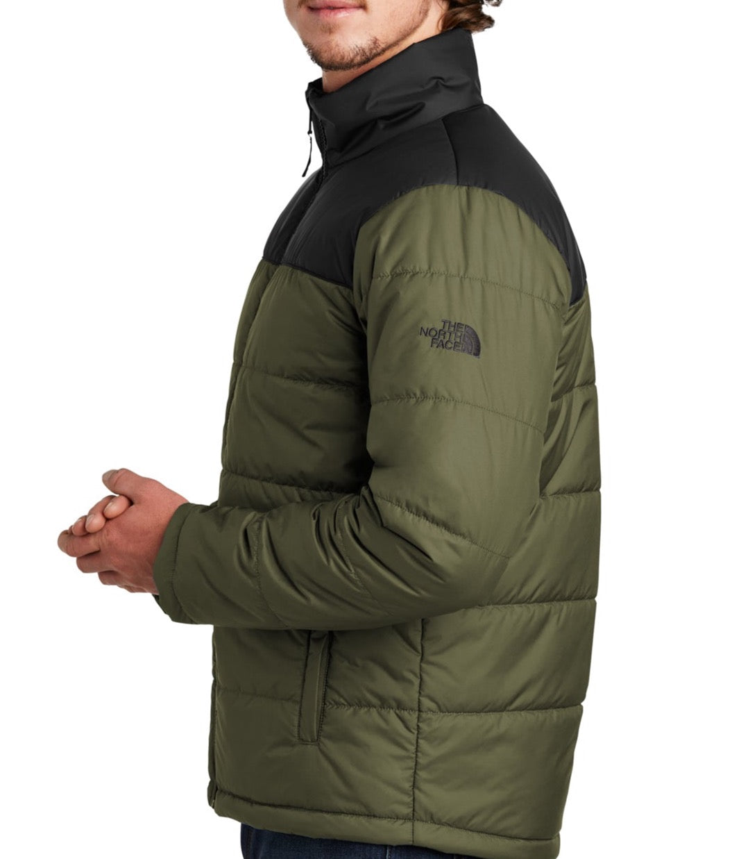 Michigan State University North Face Jacket with Spartan Helmet XXL