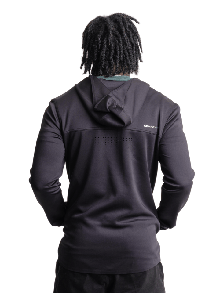 Michigan State Spartans Embroidered Gruff Sparty on OGIO Full-Zip Hoodie