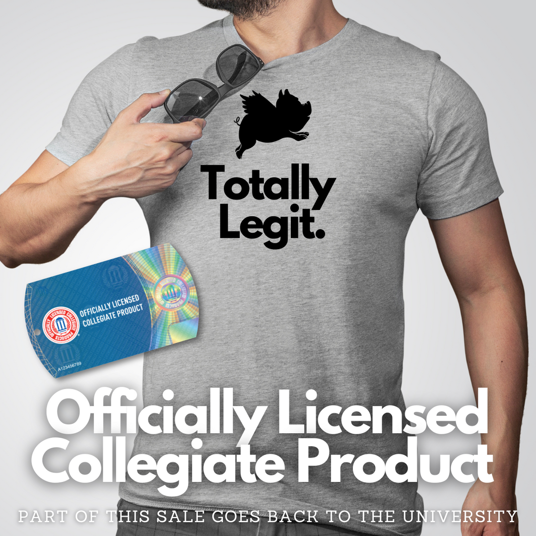 Officially Licensed Collegiate Product Graphic from Nudge Printing