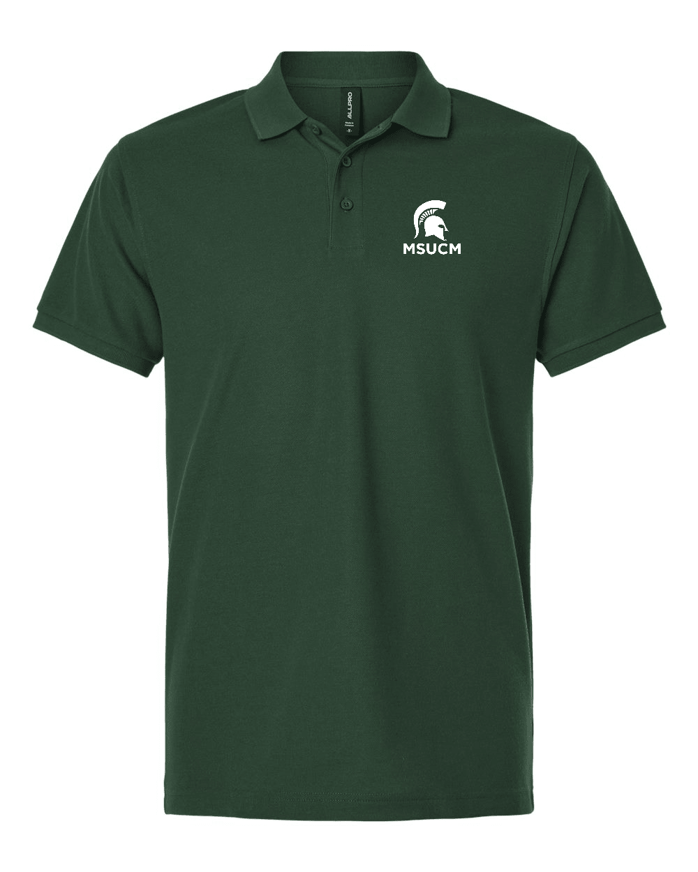Green MSUCM Unisex Michigan State Polo