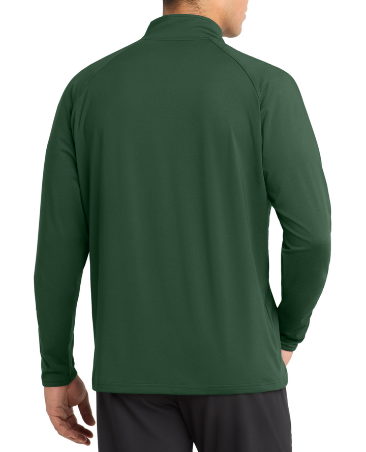 MSU Chicago Spartans Green Performance Quarter-zip