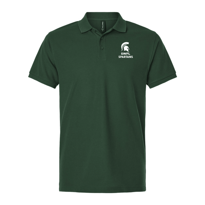Michigan State SWFL Spartans AllPro Polo - Forest Green