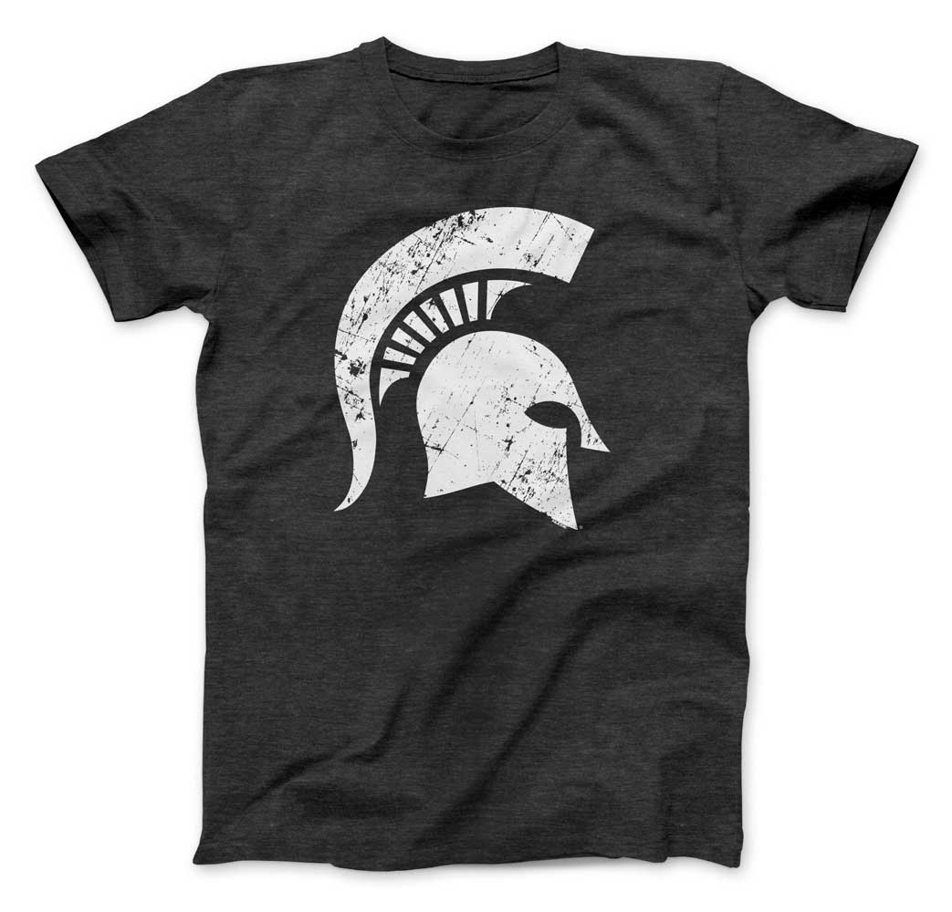 Charcoal Michigan State T Shirt from Nudge Printing