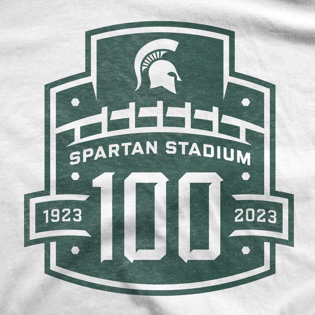 Spartan Stadium 100 Year Anniversary White Unisex T-Shirt
