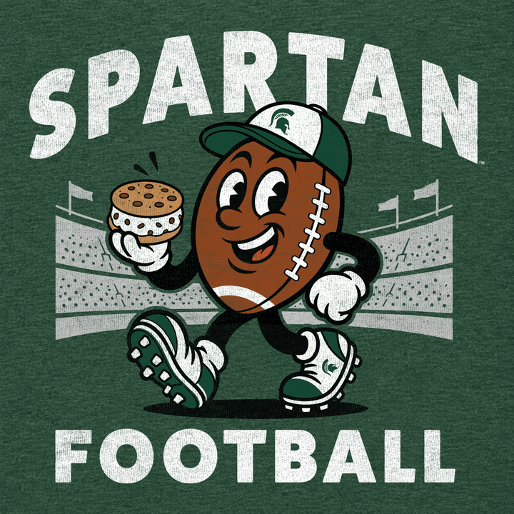 Michigan State Youth Mr. Football Green T-Shirt