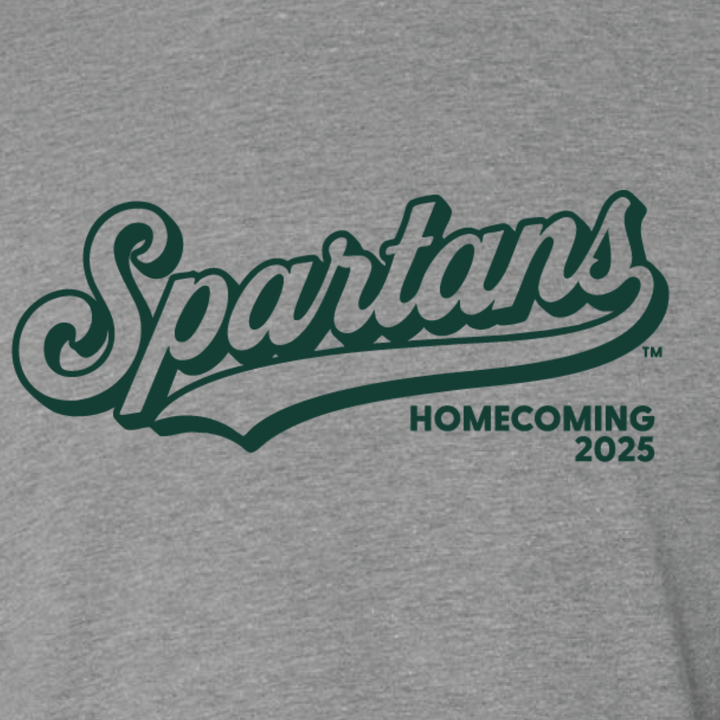 Official Michigan State 2025 Homecoming Unisex Adult Long Sleeve Shirt (Pre-Order) Tax Exempt