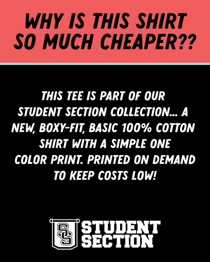 Student Section | Forest Green Michigan State Stacked Unisex T-Shirt