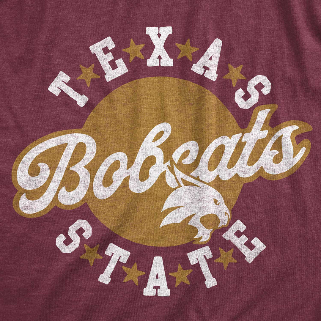 Texas State University Bobcats TXST Stars Logo T-shirt
