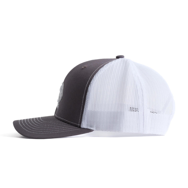 Left side of Texas State Hat with Bobcat Embroidery