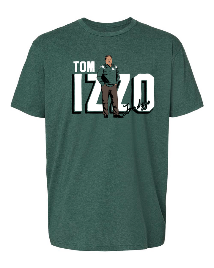 Michigan State T Shirt of Tom Izzo from Nudge Printing