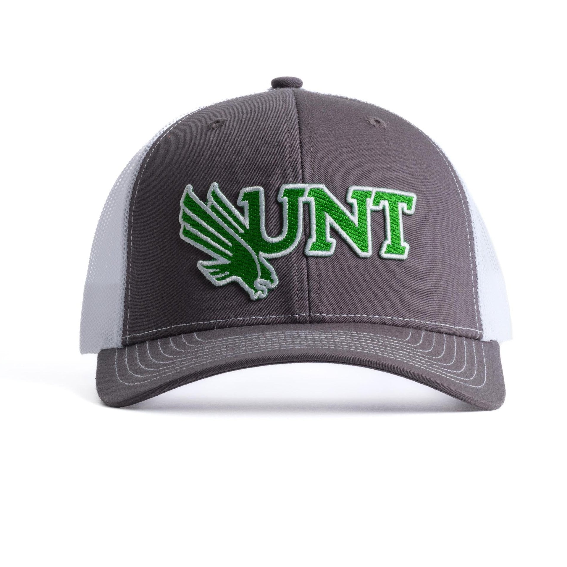 Unt Merchandise University of North Texas Hat UNT Mean Green Logo Embroidered Trucker ...