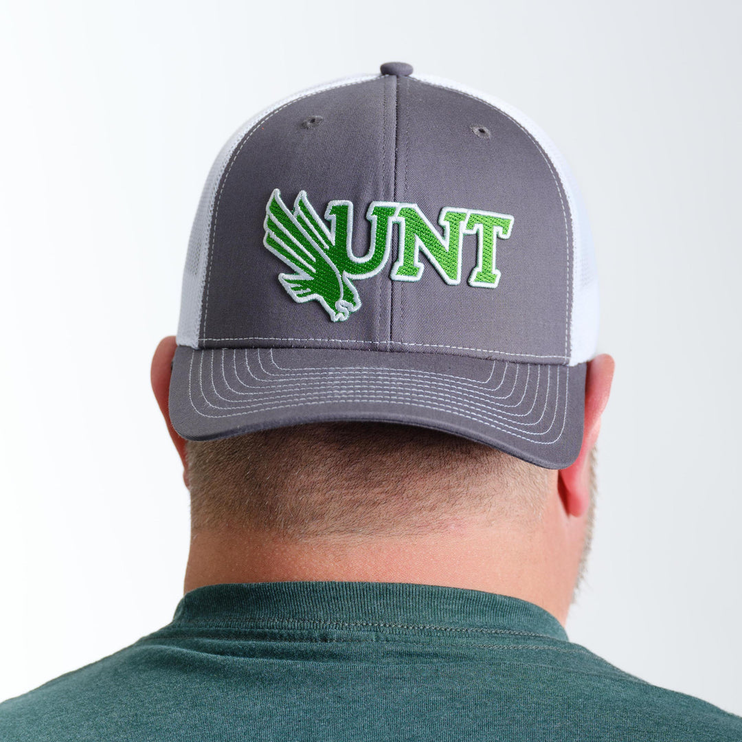 University of North Texas Hat UNT Mean Green Logo Embroidered Richardson 112 Trucker Hat Snapback Baseball Cap