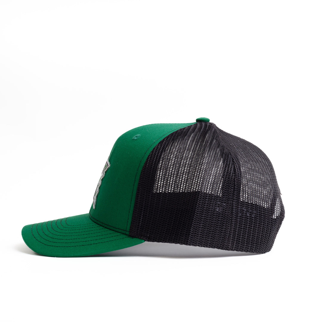 University of Hawaii Hat - Green and Black Trucker