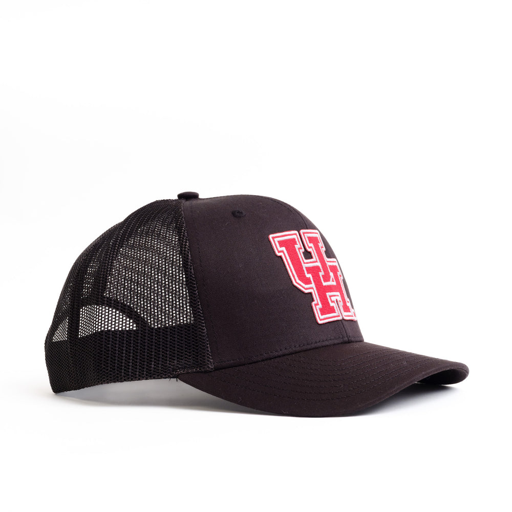 Angled view of Nudge Printing's University of Houston Hat