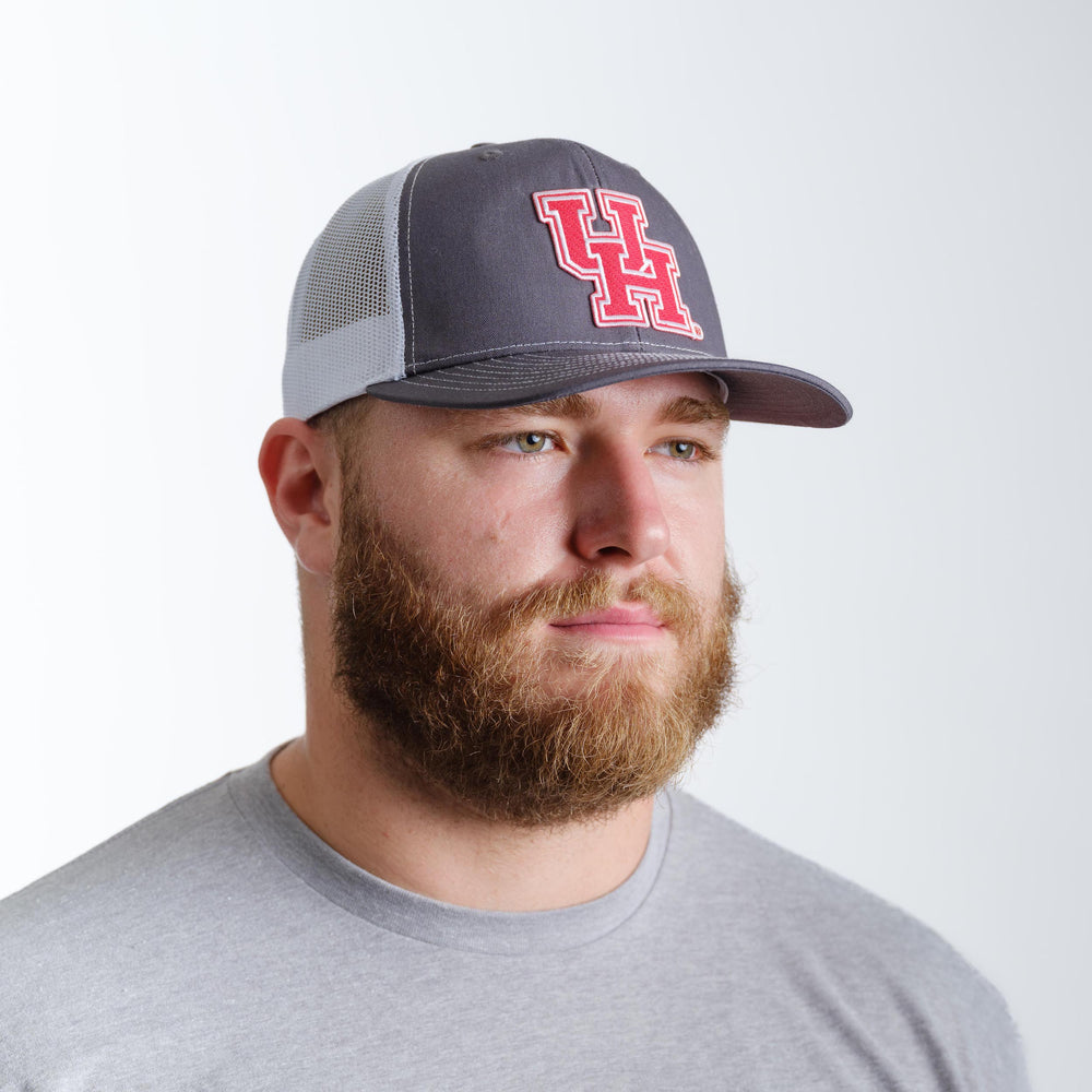University of Houston UH Embroidered Trucker Hat Richardson 112 Baseball Cap Adult Sizing