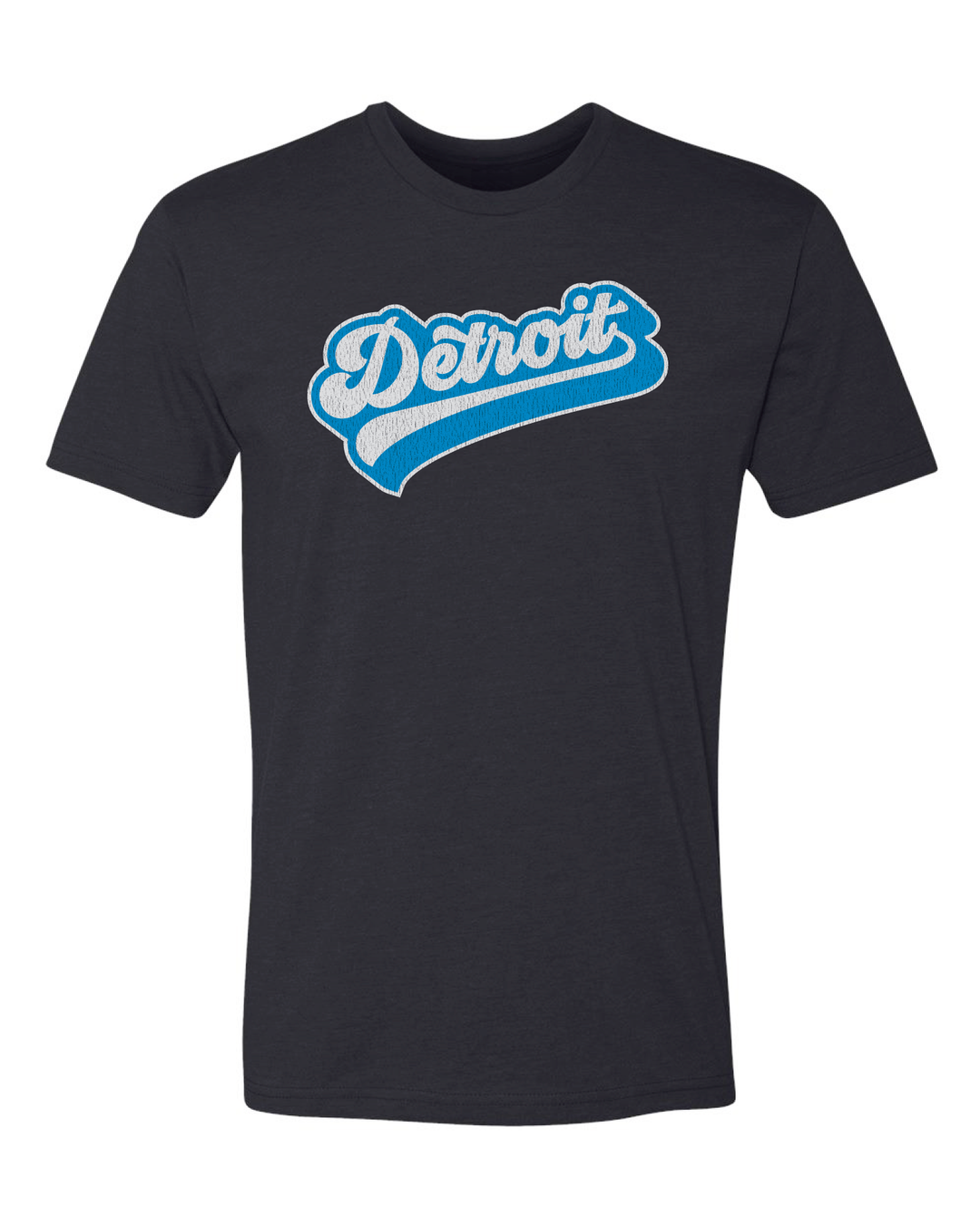 ⏰ PRE-ORDER | Detroit Vintage Michigan Logo on Black T-Shirt